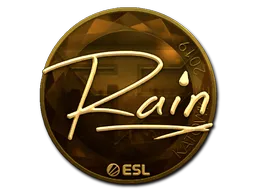 印花 | rain（金色）| 2019年卡托维兹锦标赛