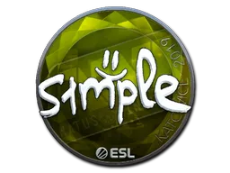 印花 | s1mple(闪亮)| 2019年卡托维兹锦标赛