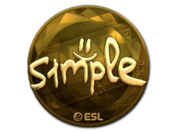 印花 | s1mple（金色）| 2019年卡托维兹锦标赛