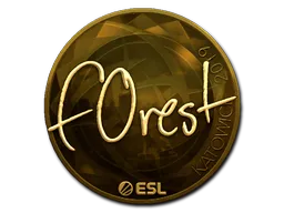 印花 | f0rest（金色）| 2019年卡托维兹锦标赛