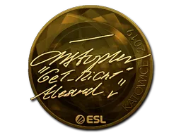 印花 | GeT_RiGhT（金色）| 2019年卡托维兹锦标赛