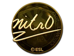 印花 | nitr0（金色）| 2019年卡托维兹锦标赛