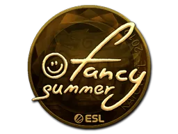 印花 | Summer(金色)| 2019年卡托维兹锦标赛