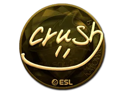 印花 | crush（金色）| 2019年卡托维兹锦标赛