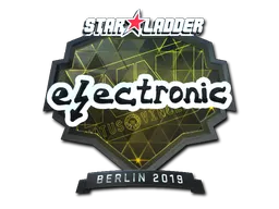 印花 | electronic（闪亮）| 2019年柏林锦标赛