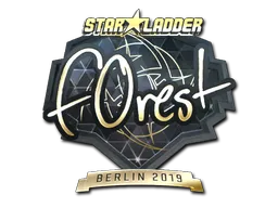 印花 | f0rest（金色）| 2019年柏林锦标赛