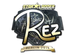 印花 | REZ(金色)| 2019年柏林锦标赛