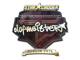 印花 | olofmeister（金色）| 2019年柏林锦标赛