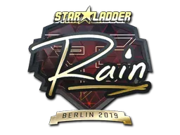 印花 | rain（金色）| 2019年柏林锦标赛