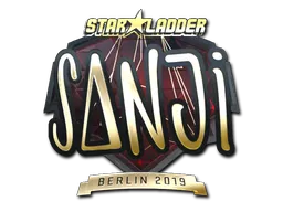 印花 | SANJI（金色）| 2019年柏林锦标赛