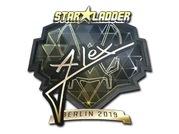 印花 | ALEX（金色）| 2019年柏林锦标赛