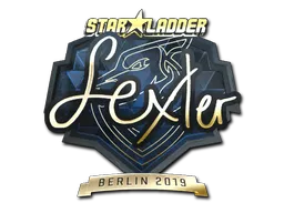印花 | dexter（金色）| 2019年柏林锦标赛