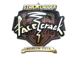 印花 | facecrack(金色)| 2019年柏林锦标赛