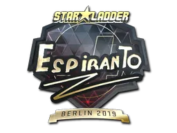 印花 | EspiranTo（金色）| 2019年柏林锦标赛