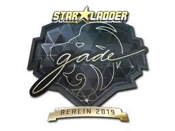 印花 | gade(金色)| 2019年柏林锦标赛