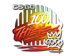 印花 | 100 Thieves(闪亮)| 2020 RMR