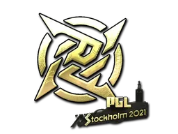 印花 | Ninjas in Pyjamas （金色） | 2021年斯德哥尔摩锦标赛