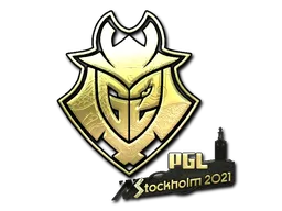 印花 | G2 Esports （金色） | 2021年斯德哥尔摩锦标赛