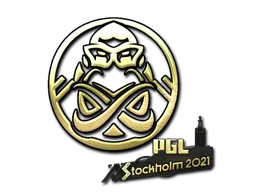 印花 | ENCE （金色） | 2021年斯德哥尔摩锦标赛