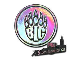 印花 | BIG (全息) | 2021年斯德哥尔摩锦标赛