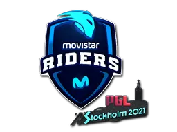 印花 | Movistar Riders (闪亮) | 2021年斯德哥尔摩锦标赛