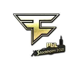 印花 | FaZe Clan （金色） | 2021年斯德哥尔摩锦标赛