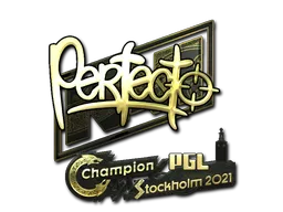 印花 | Perfecto(金色)| 2021年斯德哥尔摩锦标赛