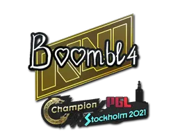 印花 | Boombl4 | 2021年斯德哥尔摩锦标赛