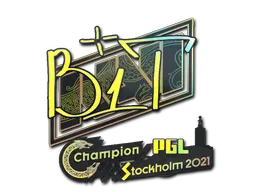 印花 | b1t (全息) | 2021年斯德哥尔摩锦标赛