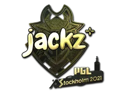 印花 | JACKZ（金色）| 2021年斯德哥尔摩锦标赛