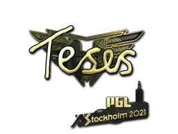 印花 | TeSeS（金色）| 2021年斯德哥尔摩锦标赛