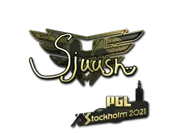 印花 | sjuush(金色)| 2021年斯德哥尔摩锦标赛