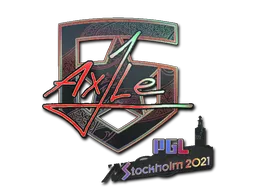 印花 | Ax1Le （全息） | 2021年斯德哥尔摩锦标赛