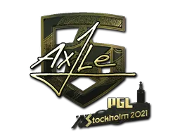 印花 | Ax1Le（金色）| 2021年斯德哥尔摩锦标赛