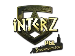 印花 | interz(金色)| 2021年斯德哥尔摩锦标赛
