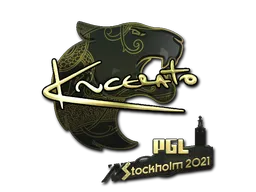 印花 | KSCERATO（金色）| 2021年斯德哥尔摩锦标赛