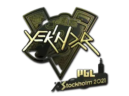 印花 | YEKINDAR（金色）| 2021年斯德哥尔摩锦标赛