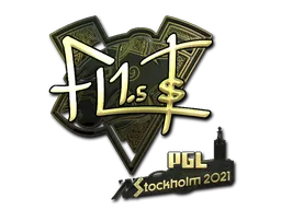 印花 | FL1T（金色）| 2021年斯德哥尔摩锦标赛