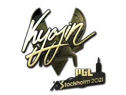 印花 | Kyojin(金色)| 2021年斯德哥尔摩锦标赛