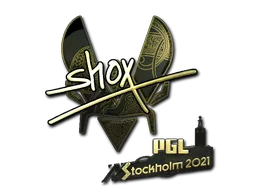 印花 | shox(金色)| 2021年斯德哥尔摩锦标赛