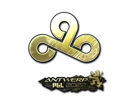印花 | Cloud9（金色）| 2022年安特卫普锦标赛
