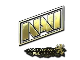 印花 | Natus Vincere（金色）| 2022年安特卫普锦标赛