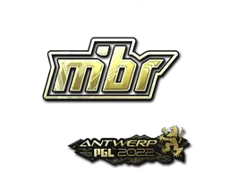 印花 | MIBR（金色）| 2022年安特卫普锦标赛