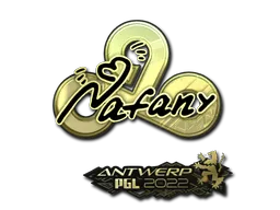 印花 | nafany(金色) | 2022年安特卫普锦标赛