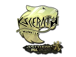印花 | KSCERATO（金色）| 2022年安特卫普锦标赛
