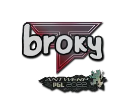 印花 | broky | 2022年安特卫普锦标赛