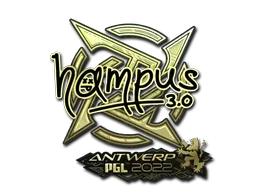 印花 | hampus（金色） | 2022年安特卫普锦标赛