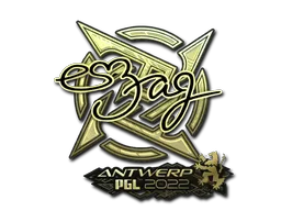 印花 | es3tag（金色） | 2022年安特卫普锦标赛