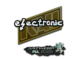 印花 | electronic（闪耀） | 2022年安特卫普锦标赛
