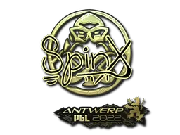 印花 | Spinx(金色)| 2022年安特卫普锦标赛